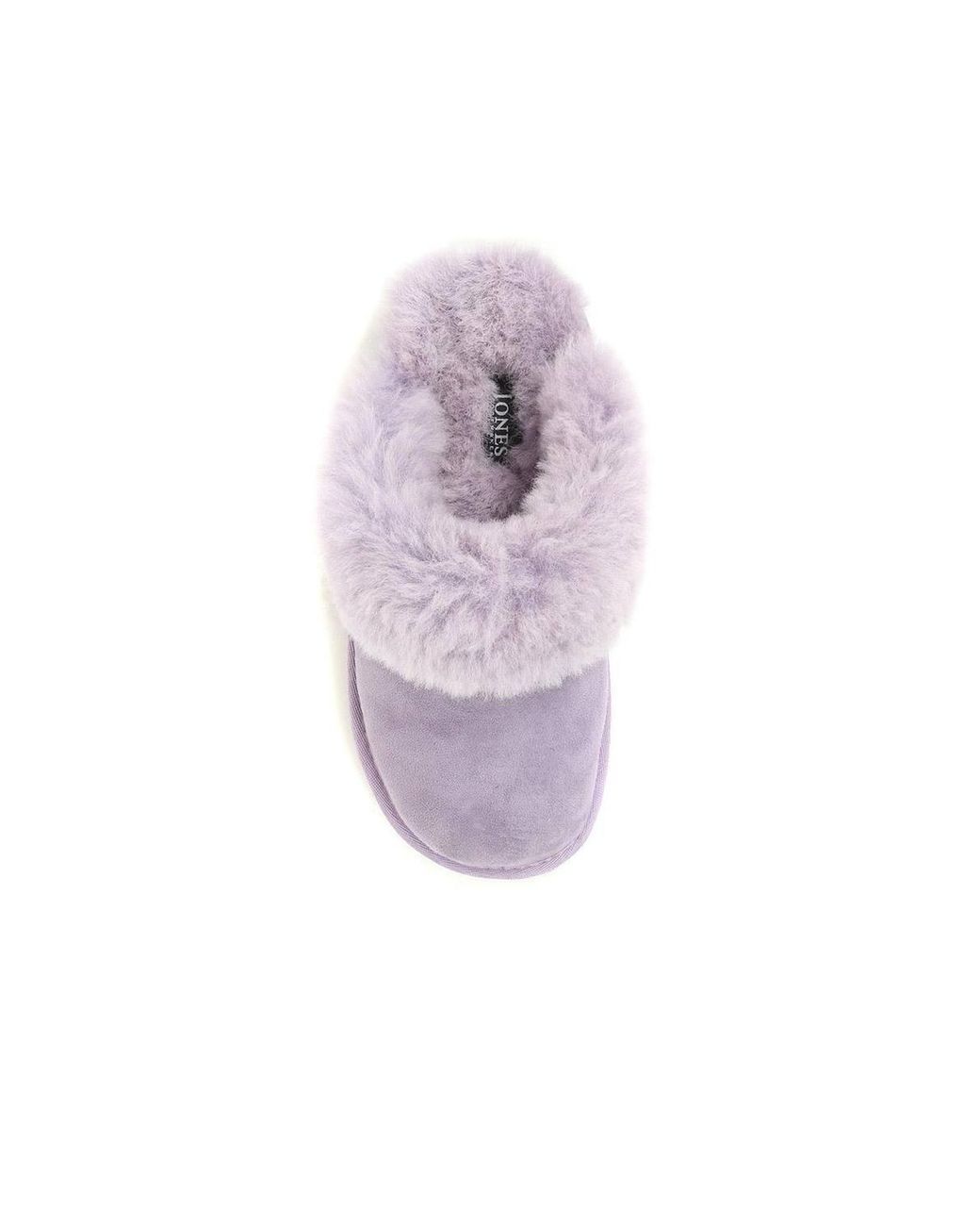 Jones Bootmaker Purple Bella-Rose Sheepskin Mule Slippers