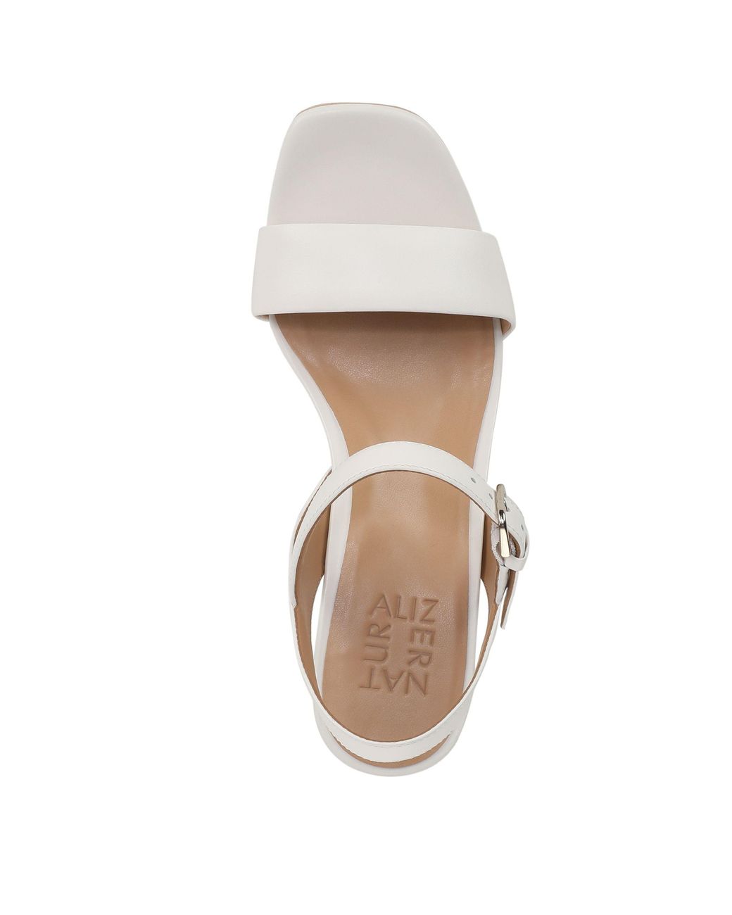 Naturalizer White Rose Sandals