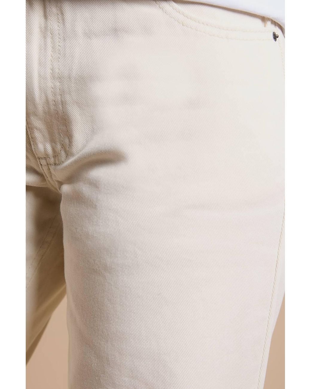 Dorothy Perkins Natural Boyfriends Ankle Grazer Fold Up Jeans