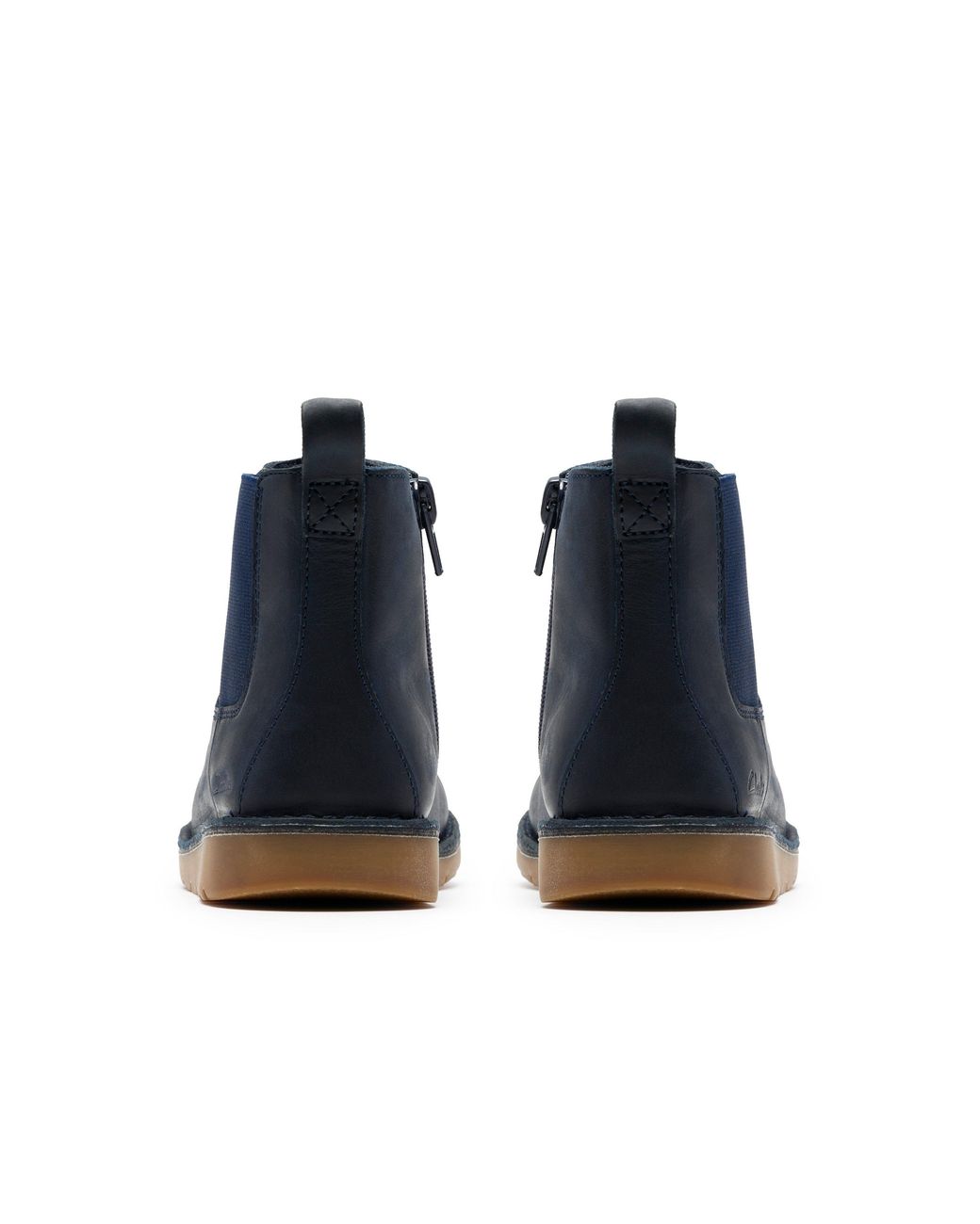 Clarks Blue Joyful Sky Kid Ankle Boots