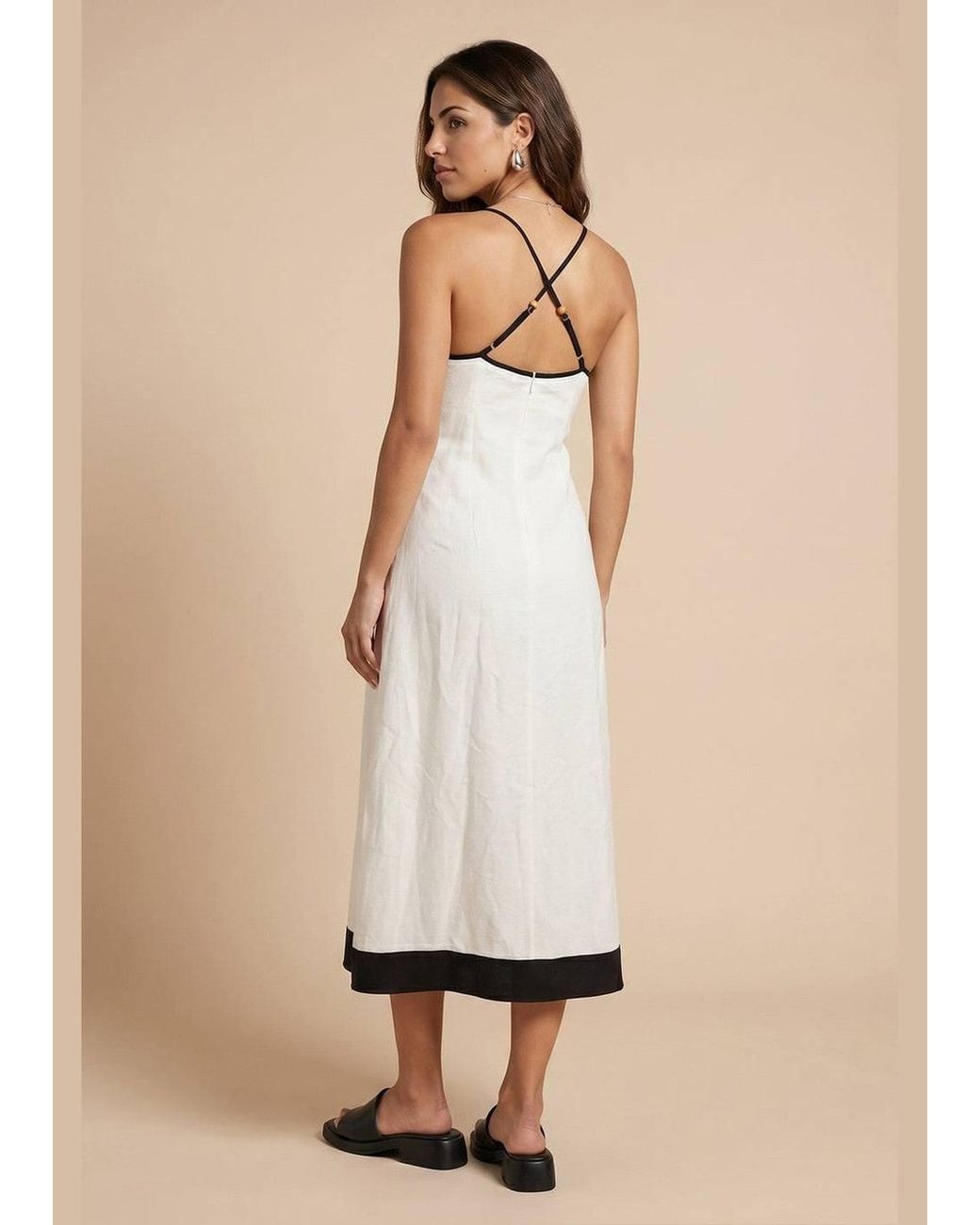 Urban Bliss Natural Contrast Maxi Dress