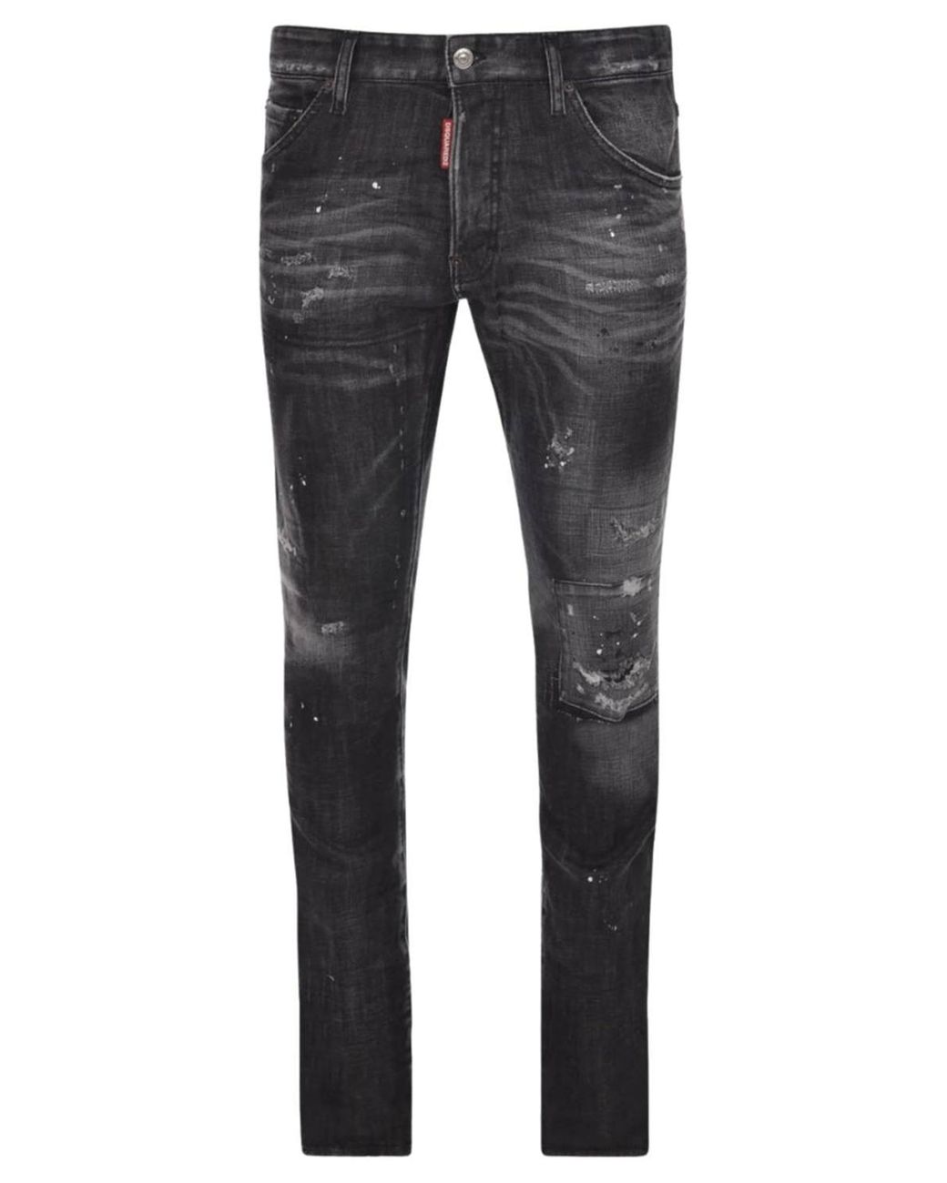DSquared² Gray Cool Guy Button Fly Slim Fit Jeans for men