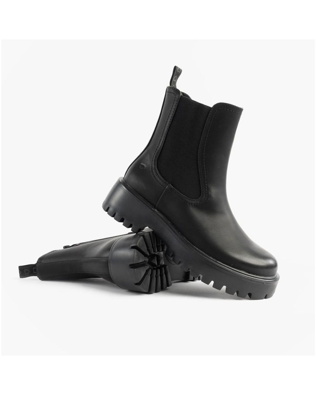 Heavenly Feet Black Alana2 Zip Ankle Chelsea Boots