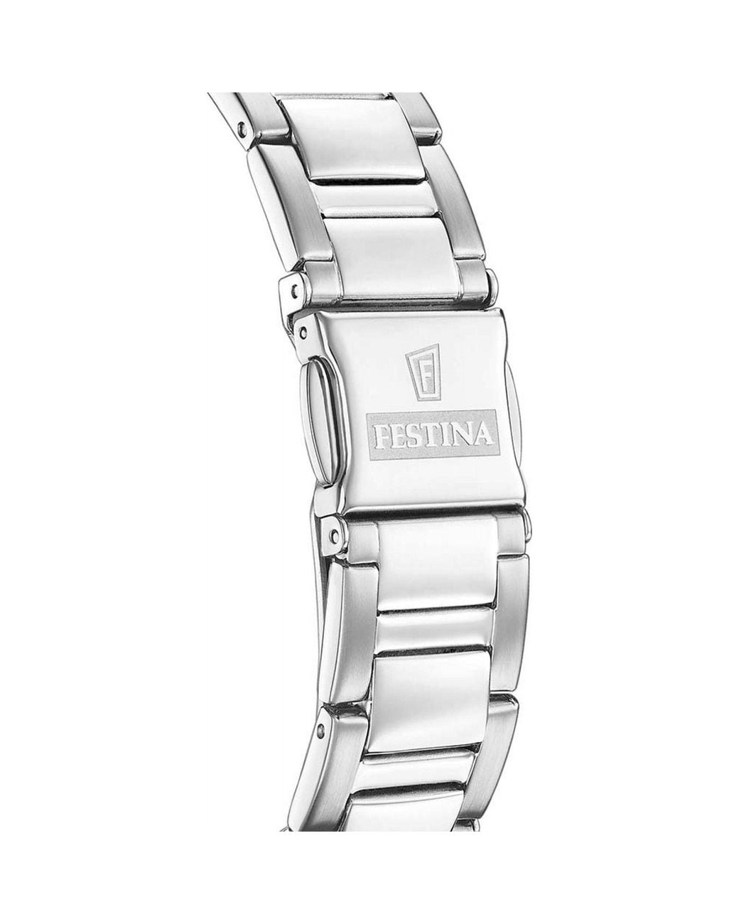 Festina Metallic F20606-2 Boyfriend 38Mm Quartz Watch