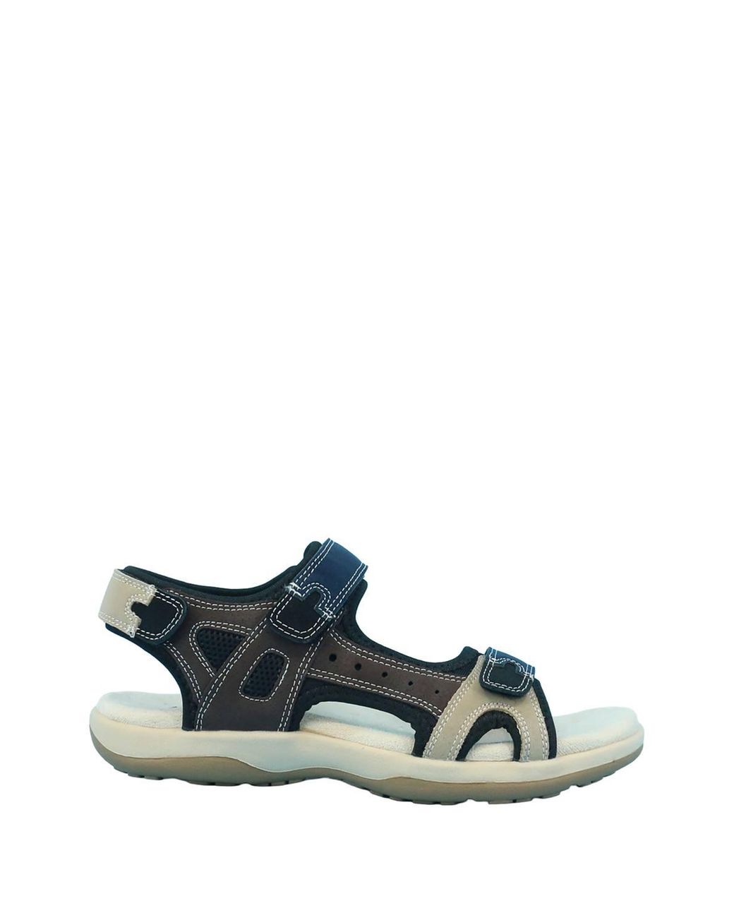 Chums Blue Walking Wide Fit Touch Fasten Sandal