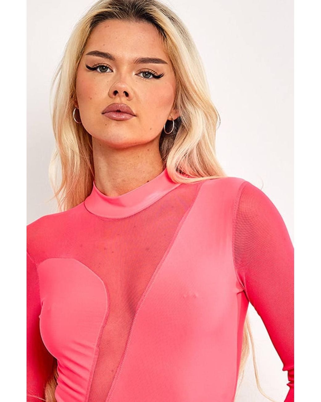 Stylewise Pink Mesh Insert
