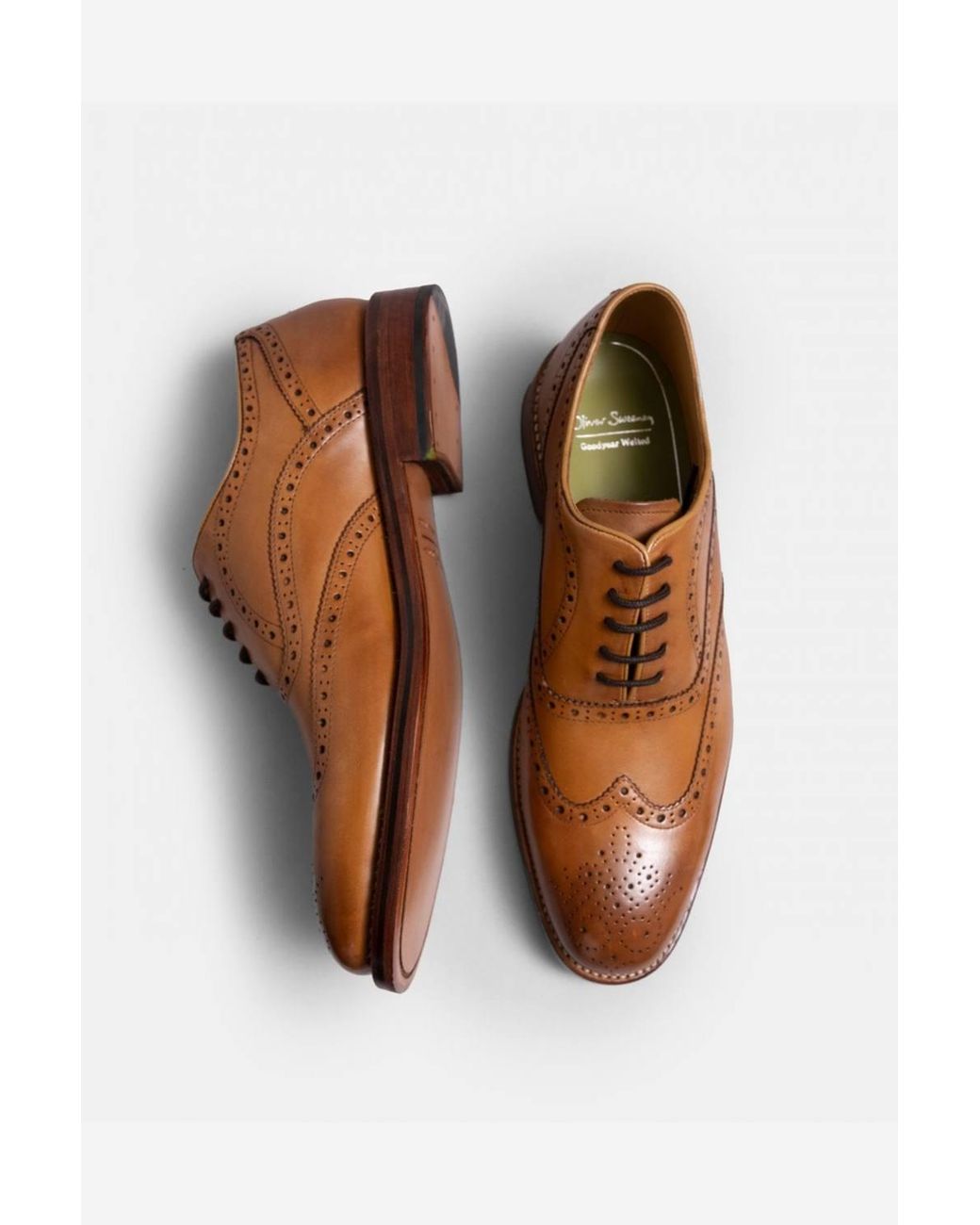 Oliver Sweeney Brown Aldeburgh Shoes for men
