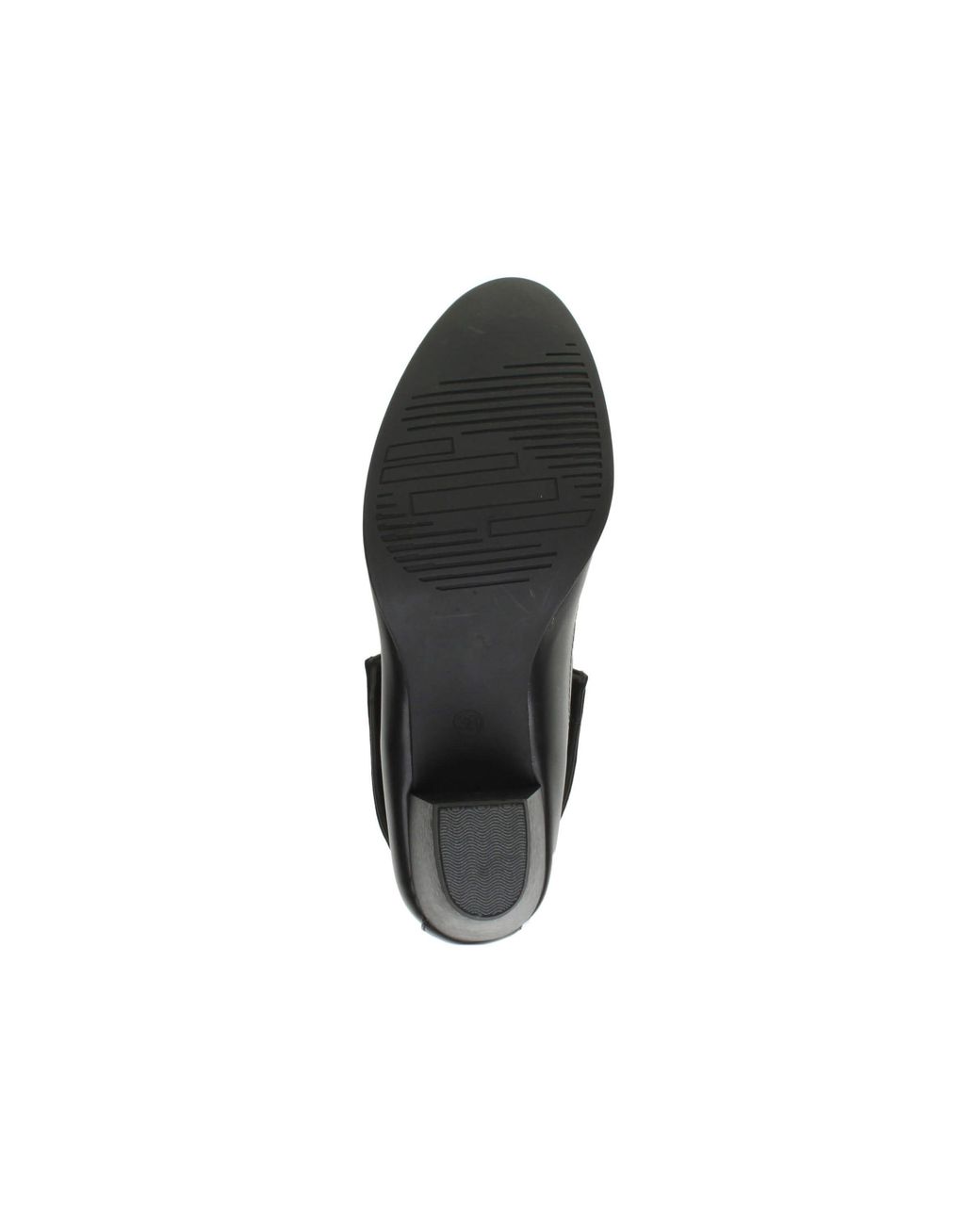 AJVANI Black Mid Cuban Heel Pixie Lace Up Granny Ankle Boots