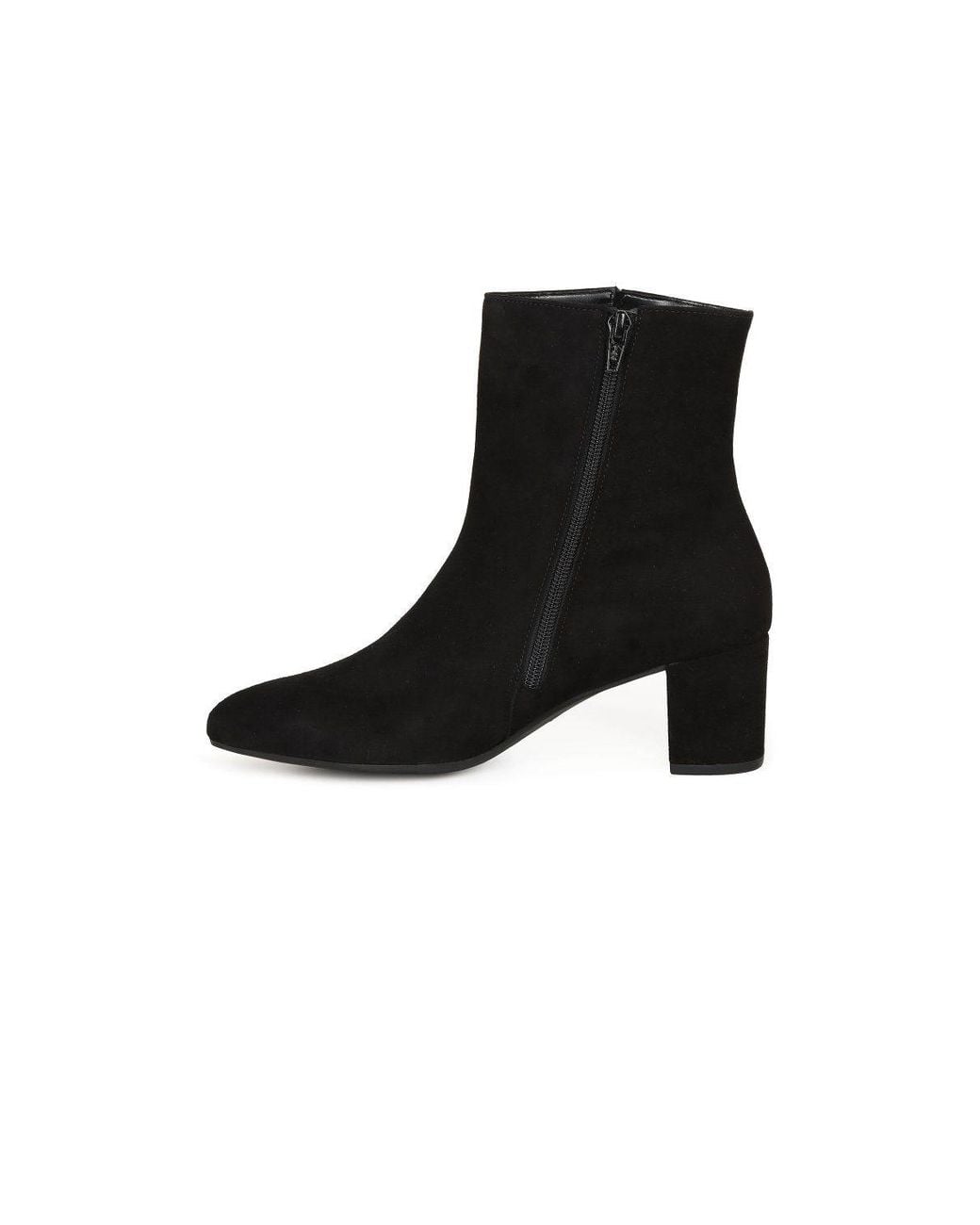 Gabor Black 'Dial'Heeled Ankle Boots