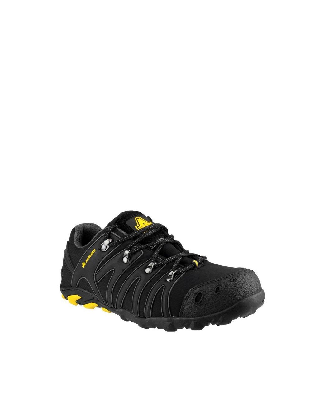 Amblers Black 'Fs23' Safety Trainers