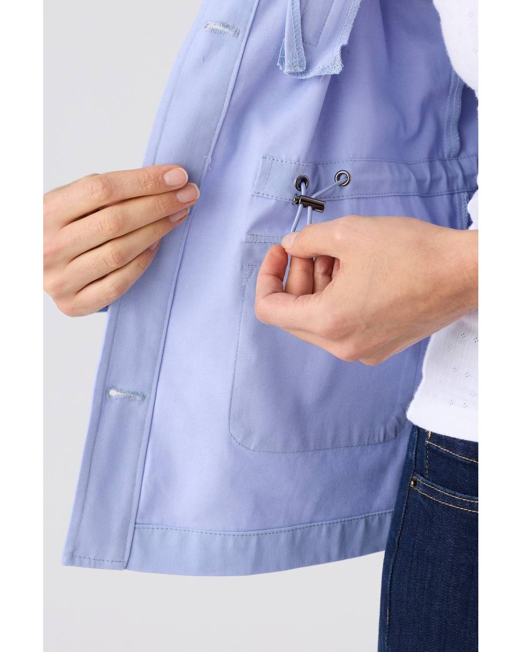 DAMART Blue Utility Jacket