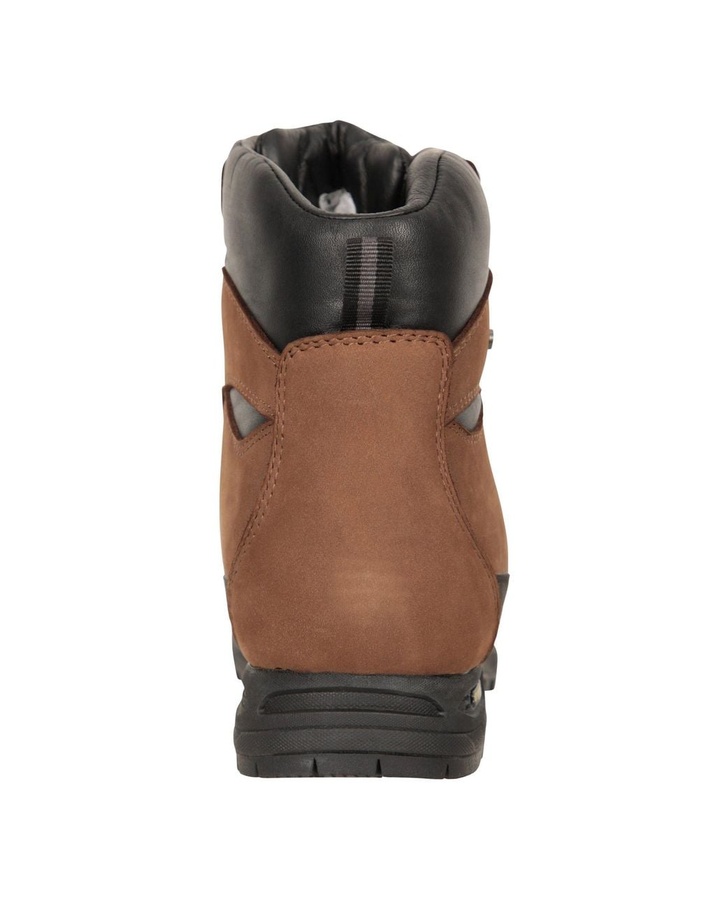 Mountain Warehouse Brown 'Quest' Waterproof Breathable Comfy Nubuck Leather Walking Boots for men