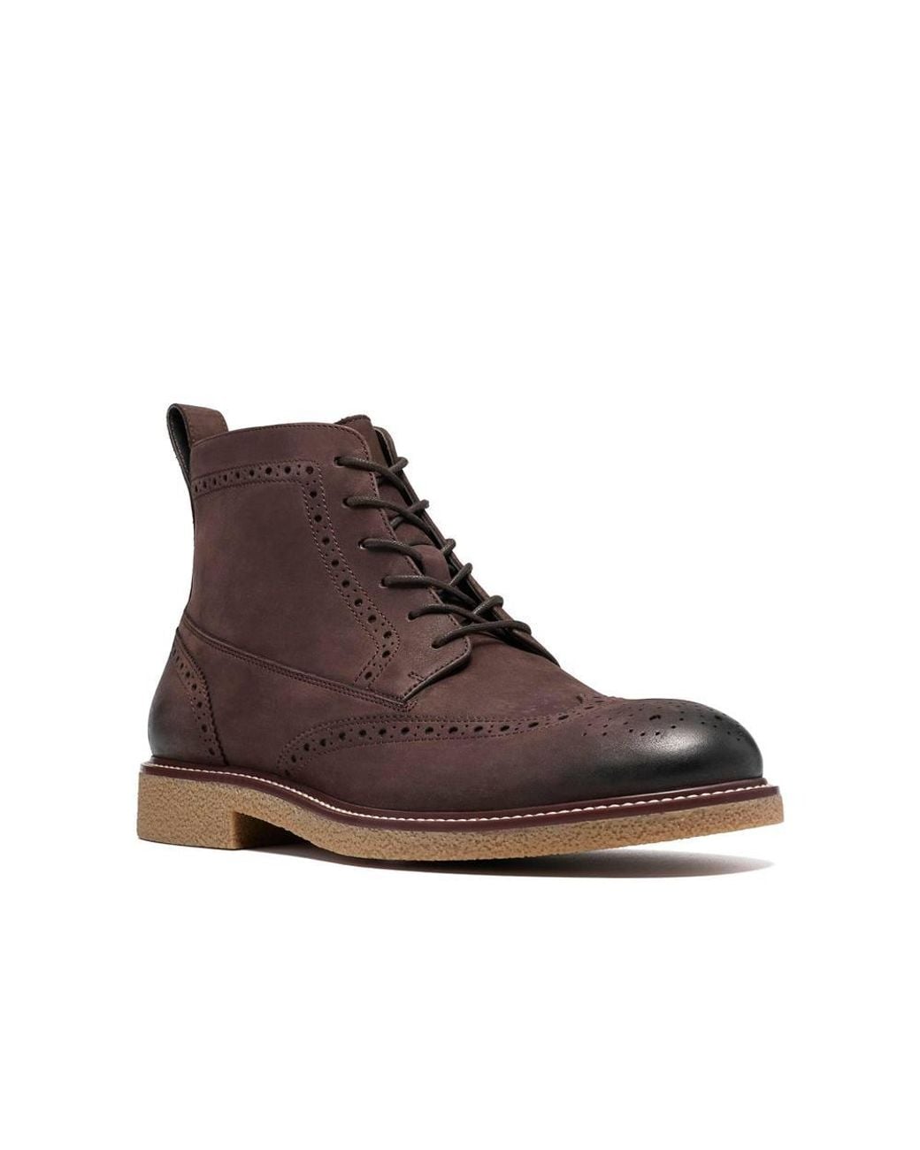 Clarks Brown Chelwood Hi Oily Ankle Boots, Lace Up for men