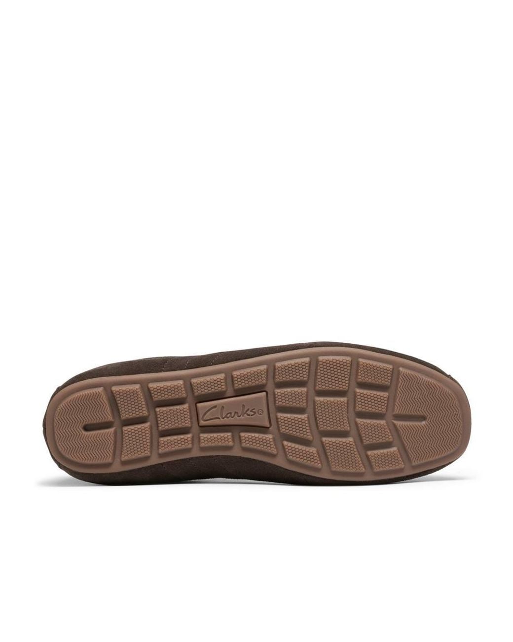 Clarks Brown Railford Lo Suede Trainers, Lace Up for men