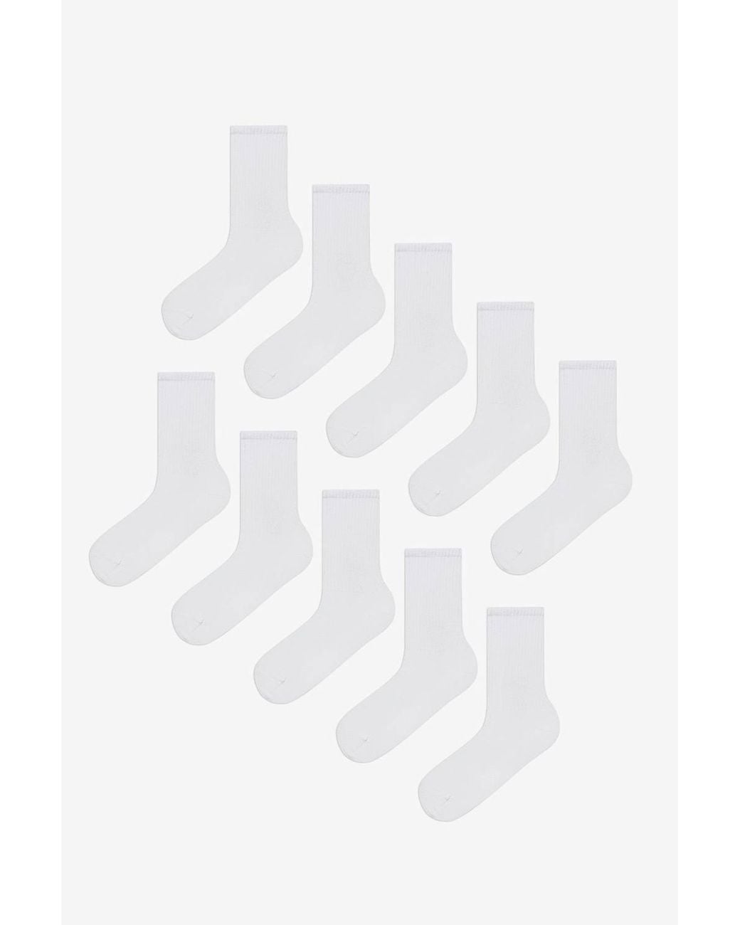 Penti White Basic 2-Pack Crew Socks for men