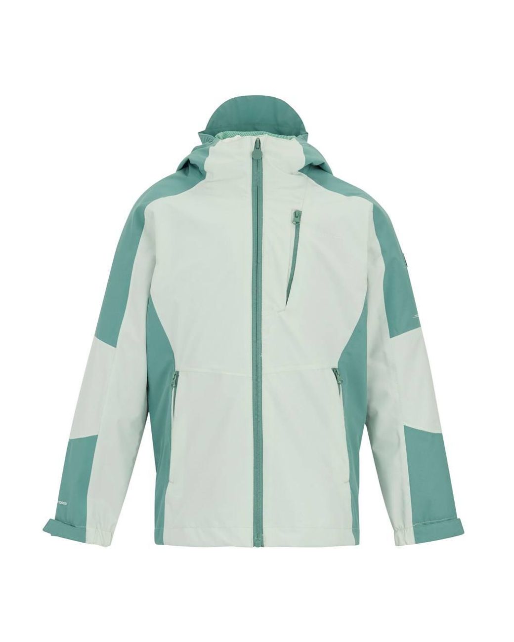 Regatta Green Calderdale Iii Hooded Waterproof Jacket