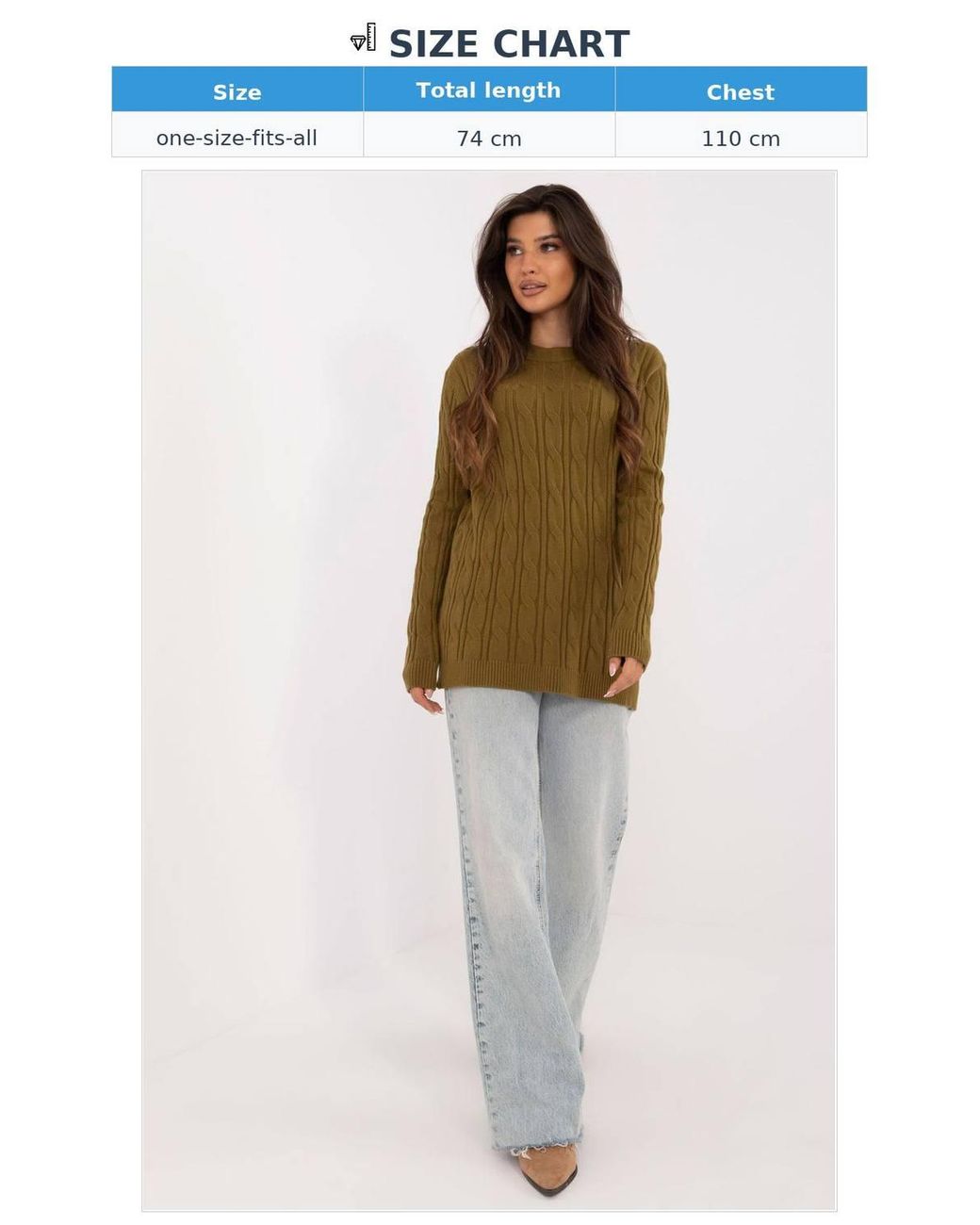 Love Lace Green Textured Viscose Nylon Pbt Casual Sweater Style 199536