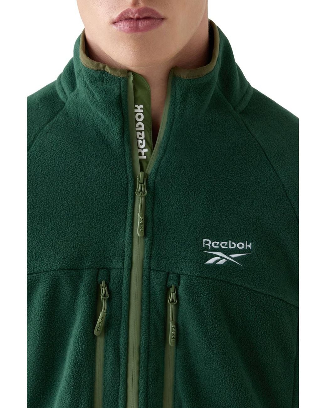 Reebok Green Lamont Tech Fleece for men