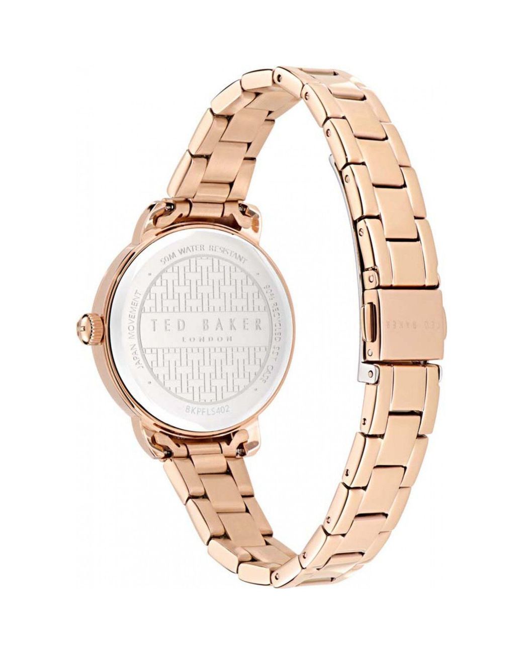 Ted Baker Metallic Bkpfls402 Fleure 34Mm Quartz Watch