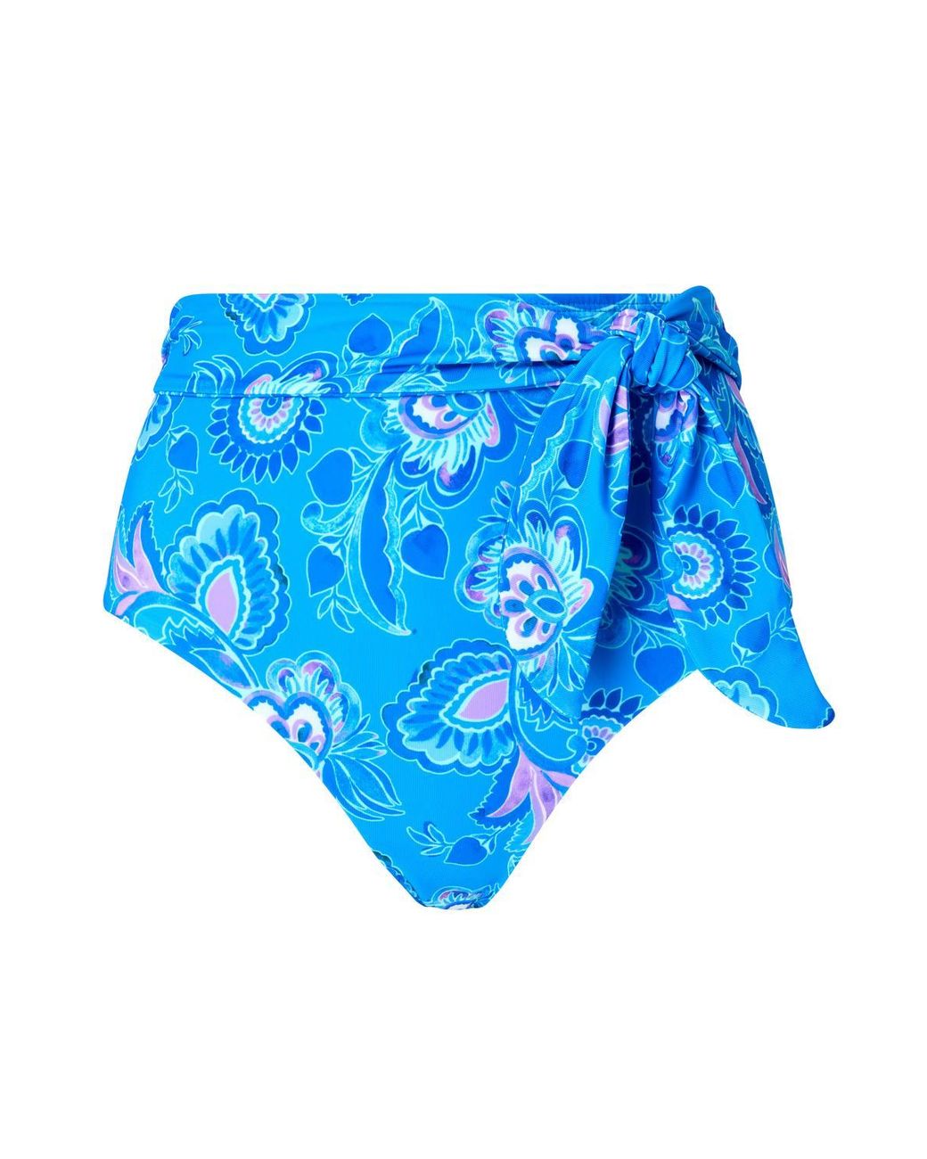 Joe Browns Blue Boho Paisley Frill Bikini Bottoms