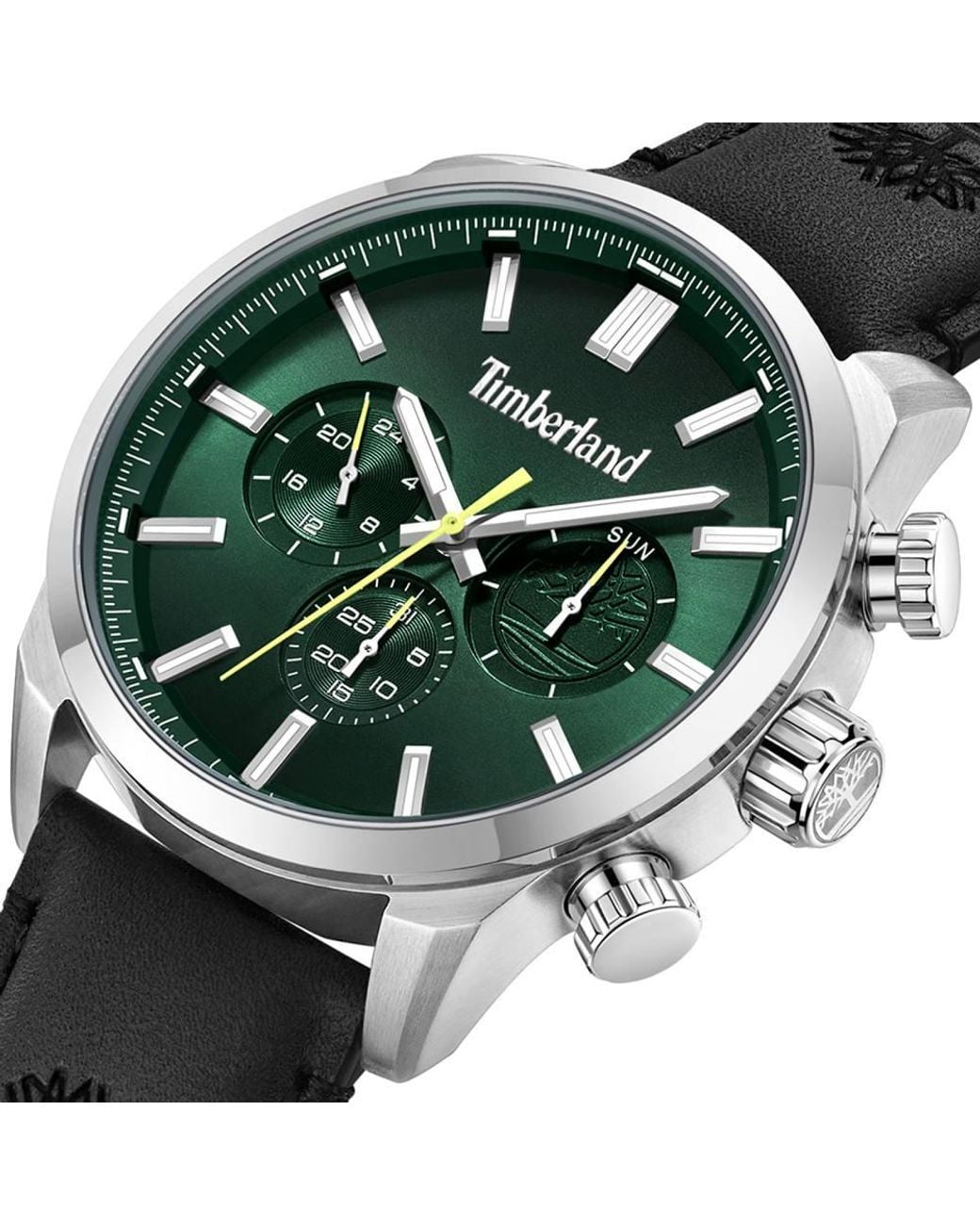 Timberland Green Tdwgf0028703 Henniker Ii 44Mm Quartz Watch for men