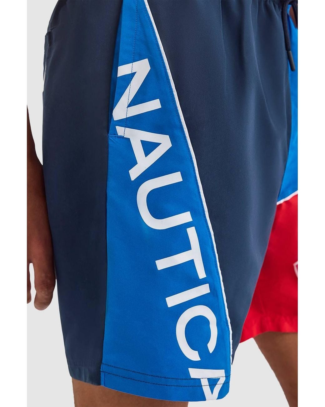 Nautica Blue Mingan Swim Short for men