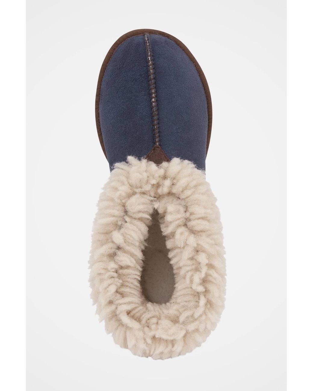 Celtic & Co. Blue Soft Sole Bootee Slipper