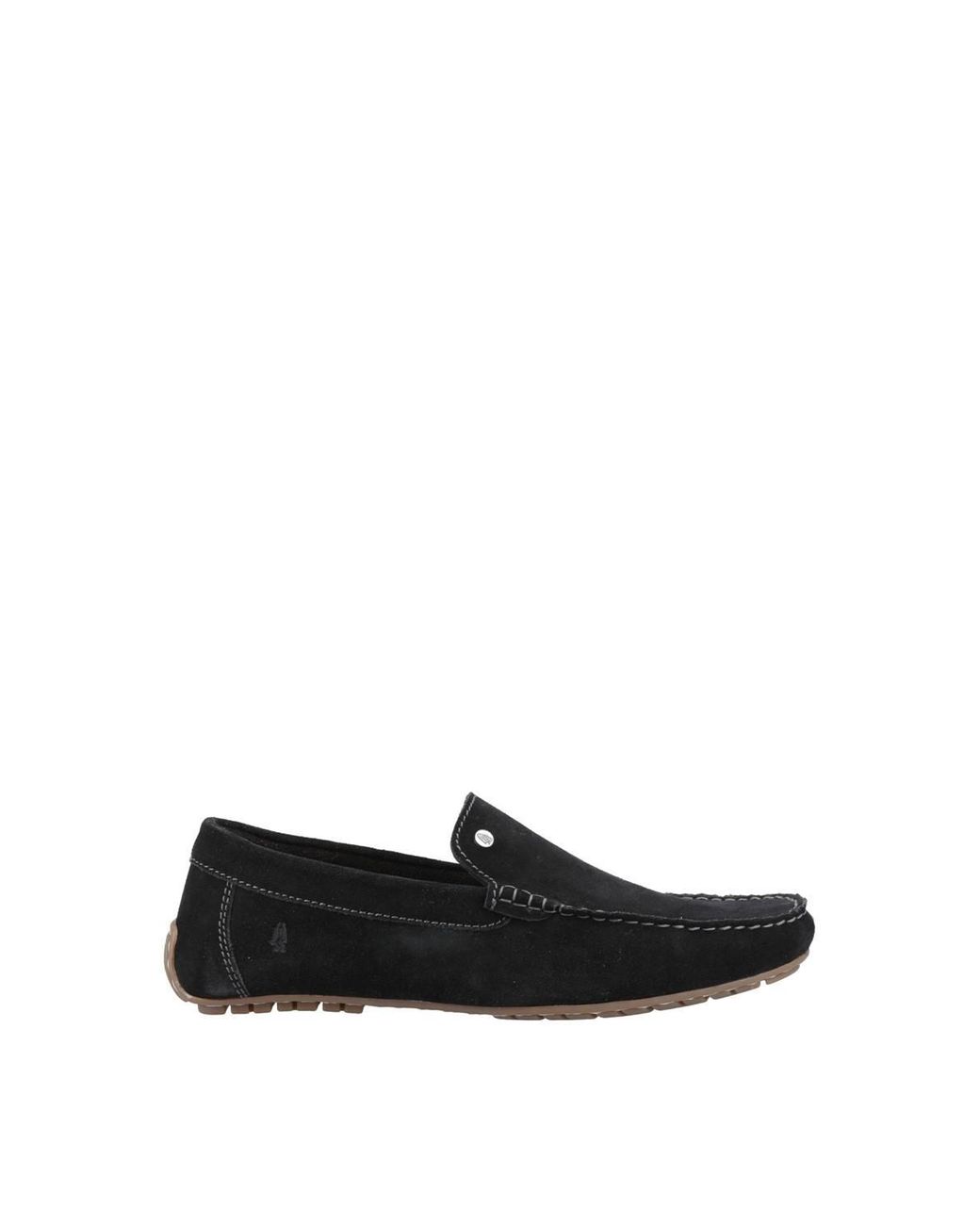 Hush Puppies Black Ralph Suede Shoe for men