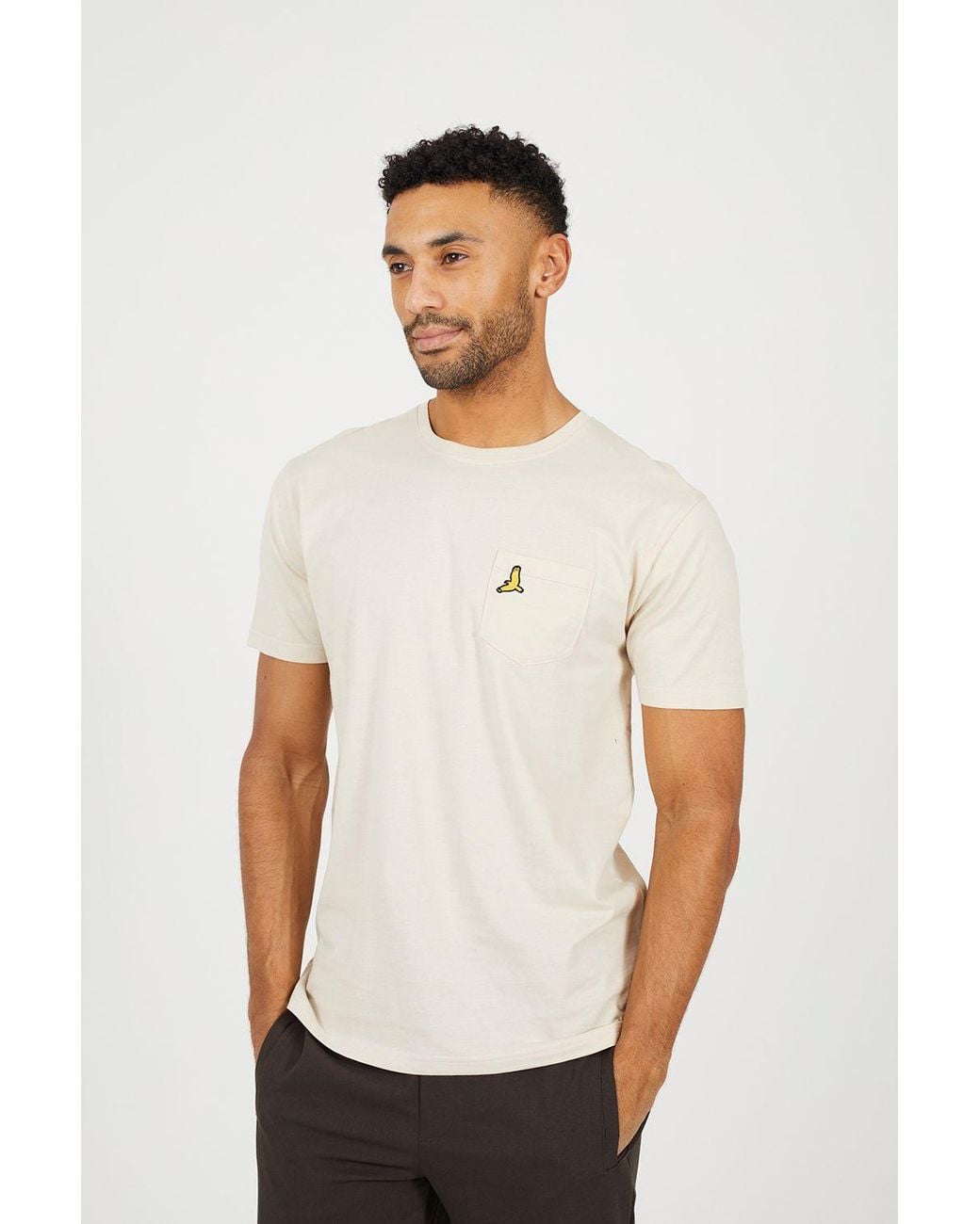 Brave Soul Blue 3-Pack Crew Neck T-Shirts for men