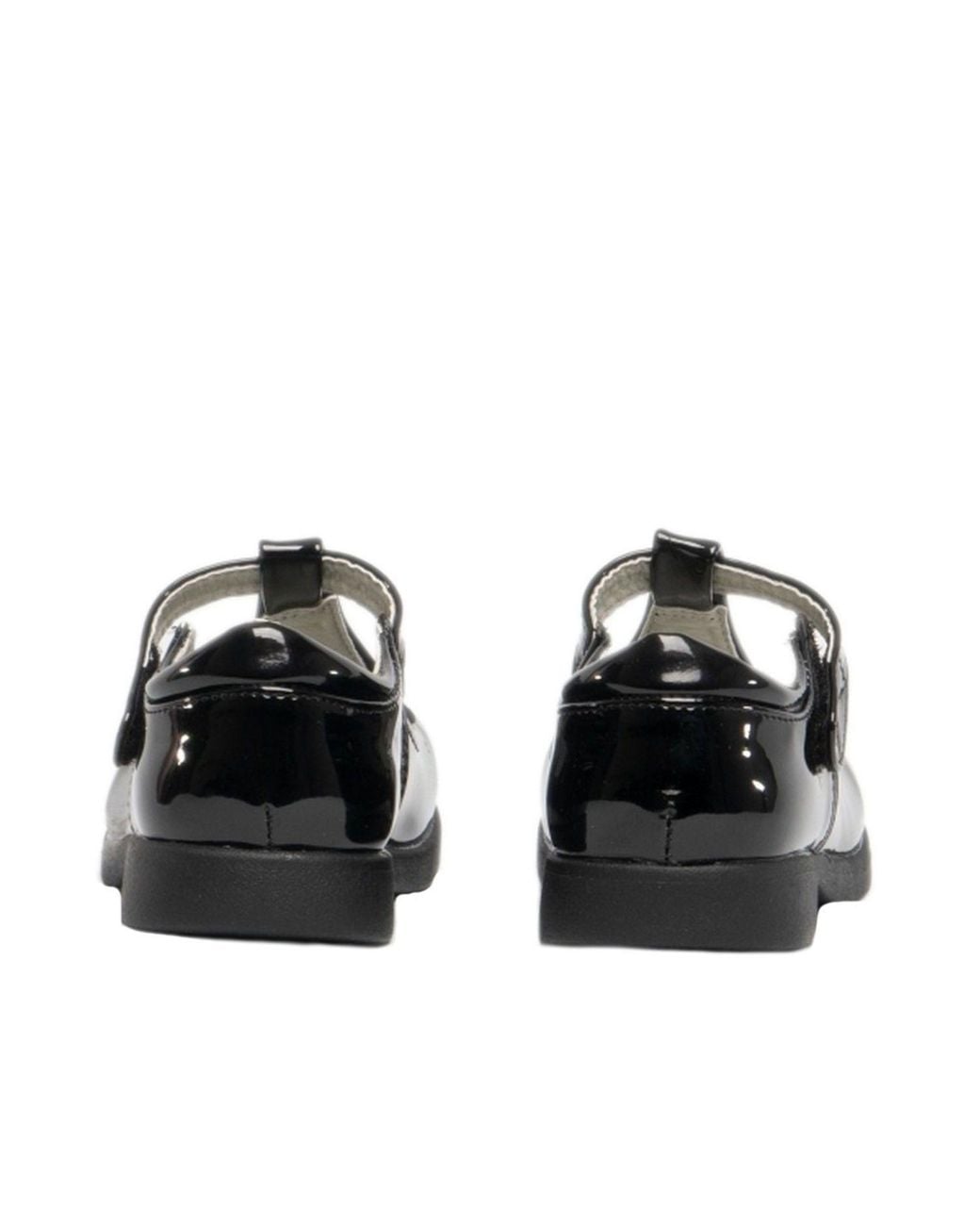 Boulevard Black Touch Fastening T Bar Shoes