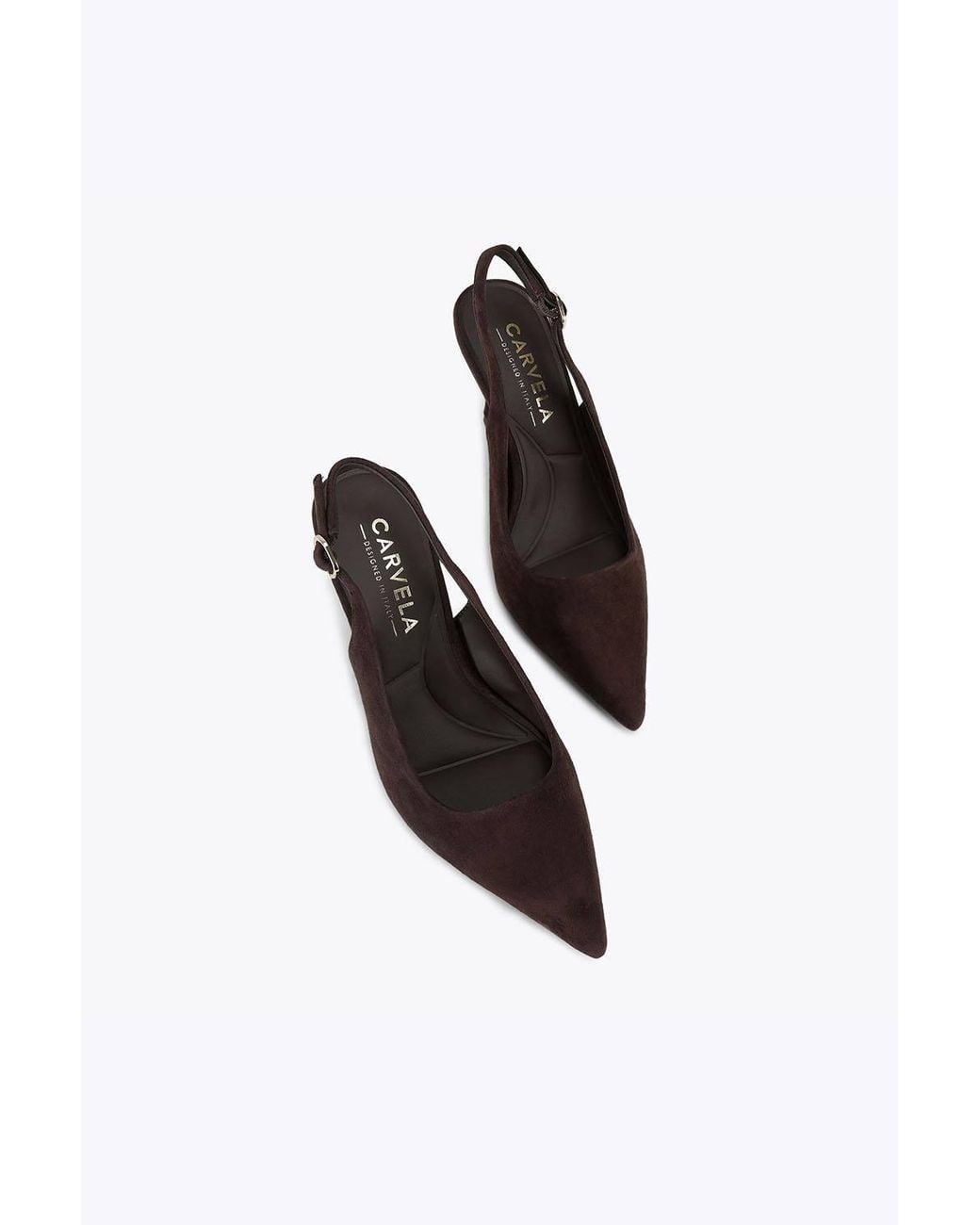 Carvela Kurt Geiger Brown 'Spirited' Suede Heels