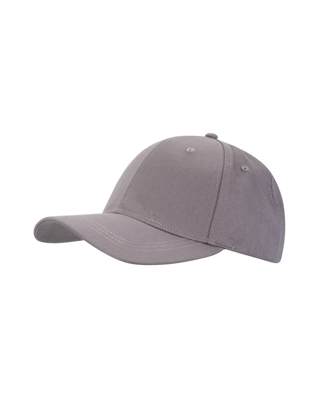 Mountain Warehouse Gray Lightweight Breathable Adjustable Cotton Baseball Cap With Sweatband for men