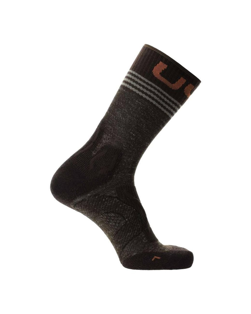 Uyn Black Socks Pack Of 1 for men