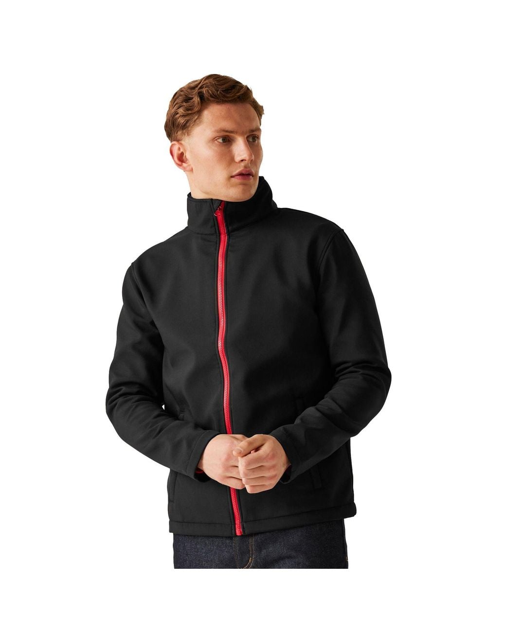 Regatta Black Soft Shell Jacket for men