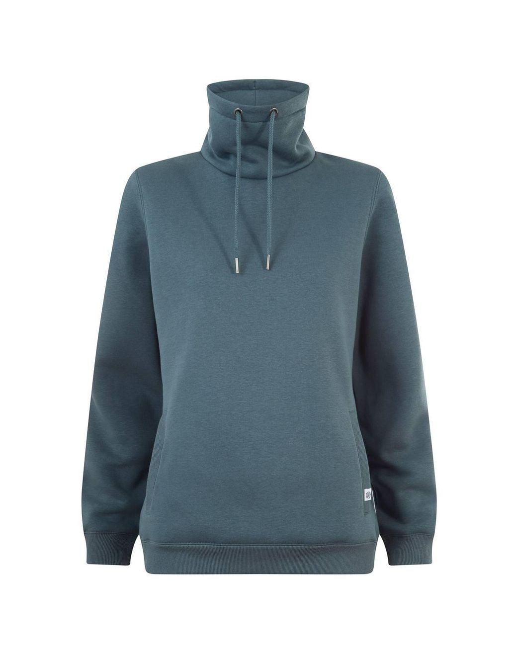 TOG24 Blue 'Abigail' Supersoft Funnel Neck Sweat