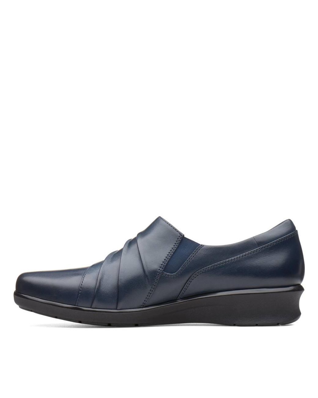 Clarks Blue Hope Roxanne Slip Ons