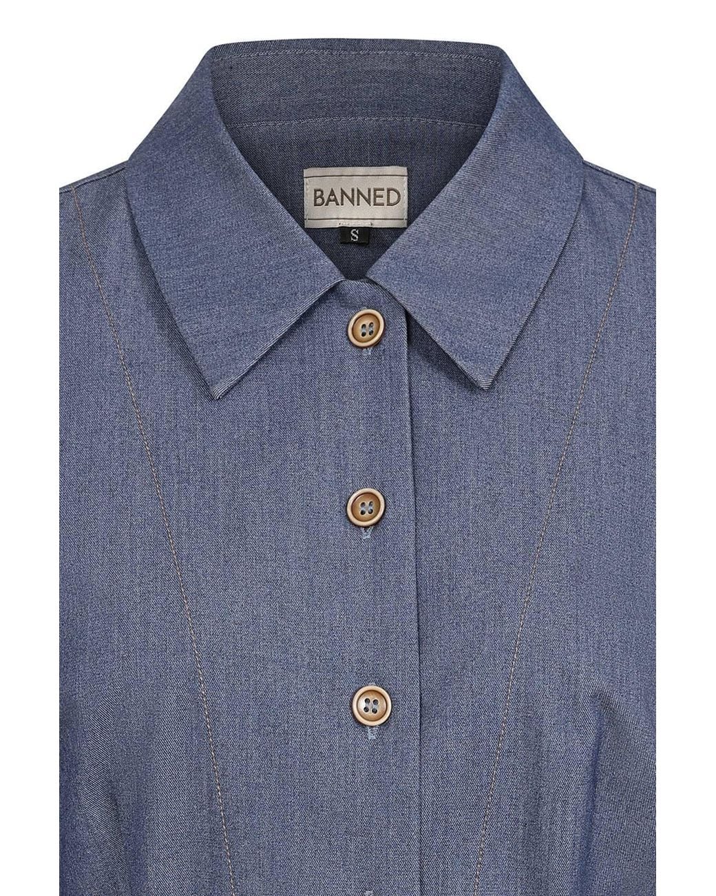 Banned Retro Blue Edie Jacket