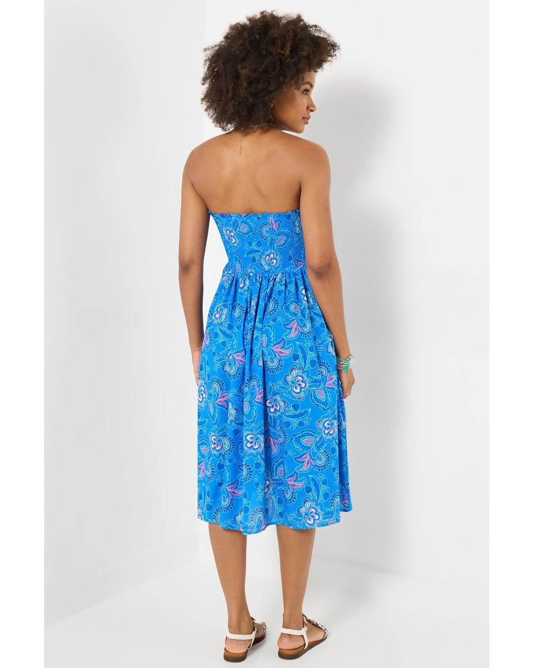 Joe Browns Blue Boho Paisley Skirt/Dress