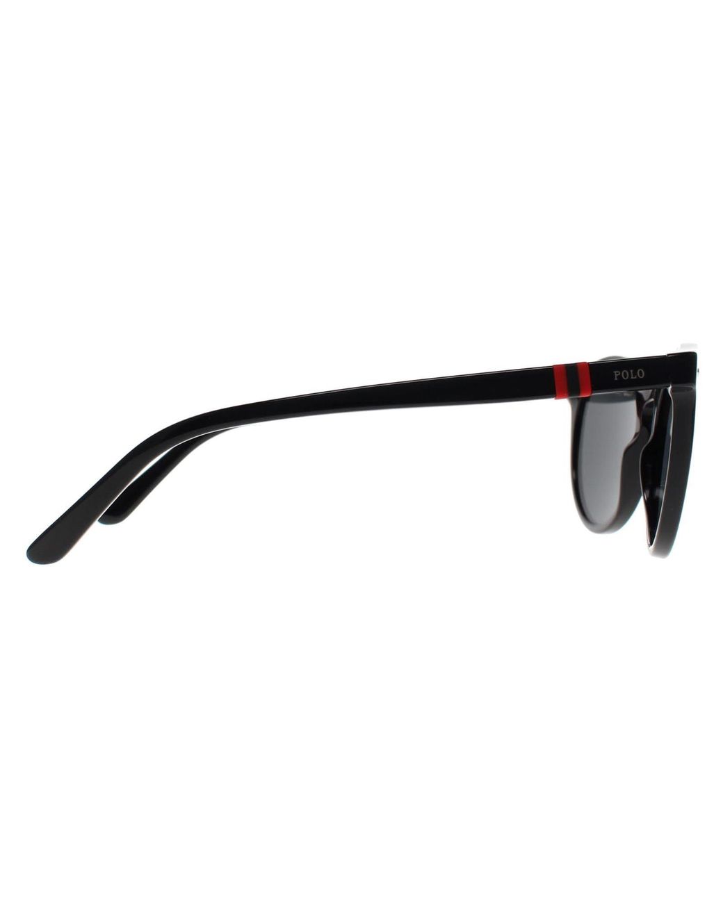 Polo Ralph Lauren Black Round Shiny Dark Ph4151 for men