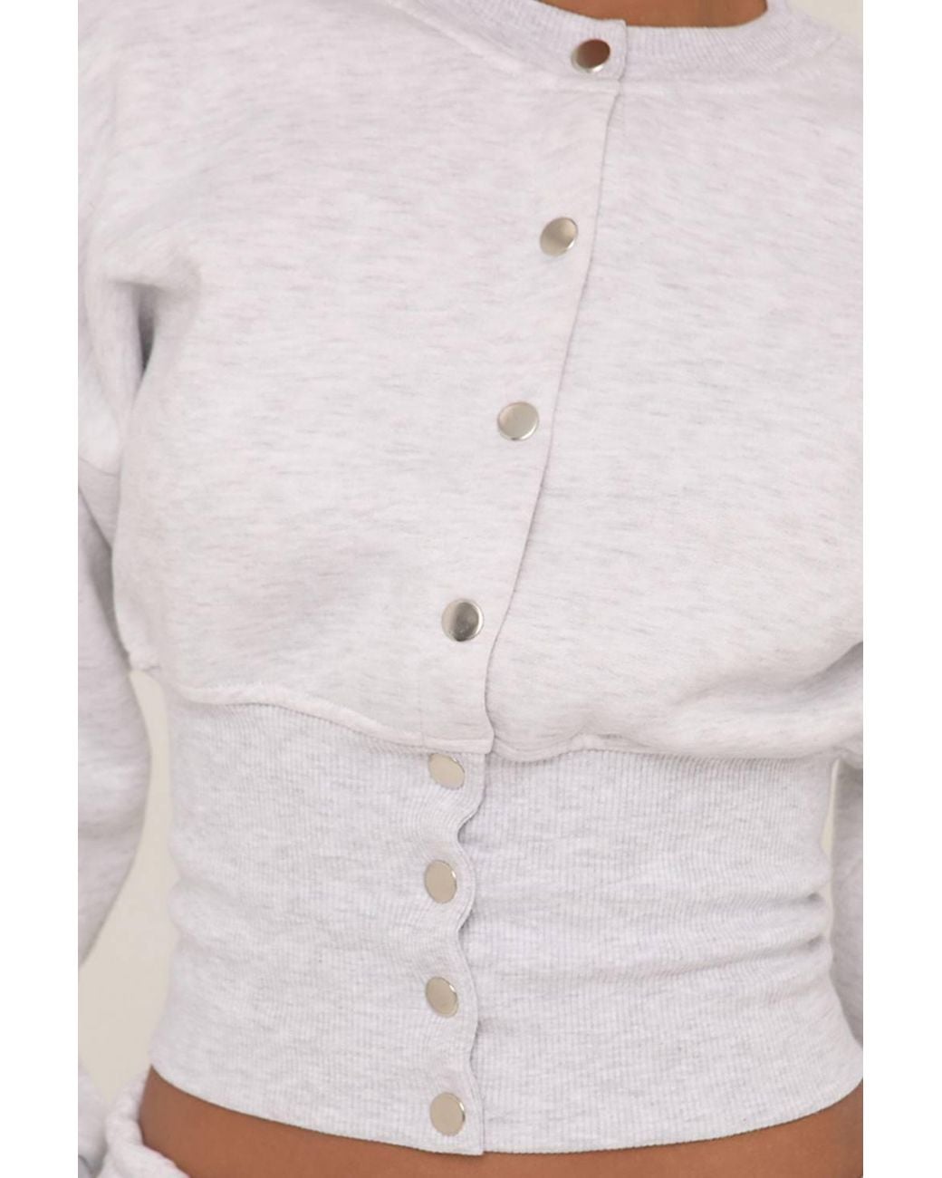 EGO White Long Sleeve Sweatshirt
