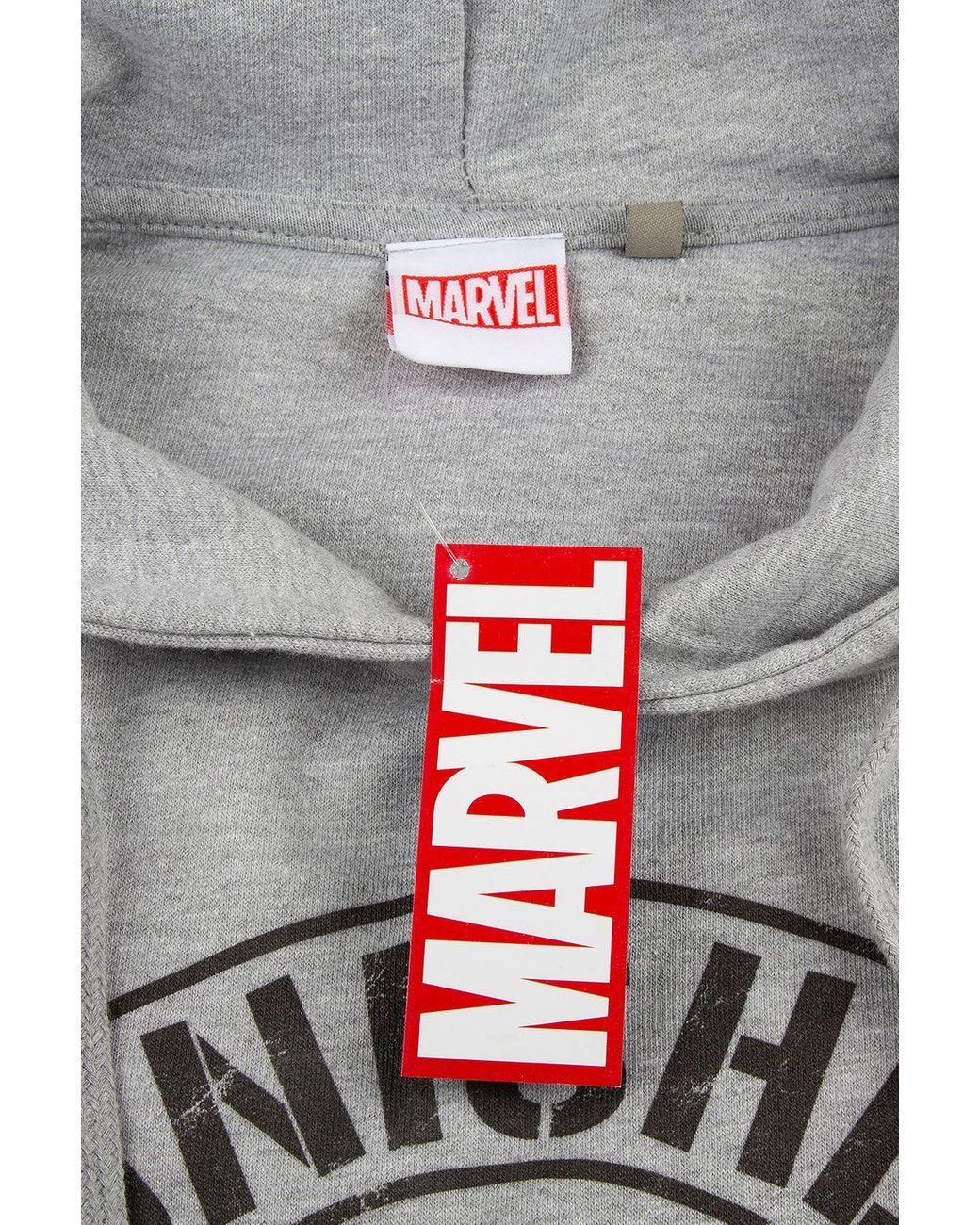 Marvel Gray One Army Cotton Hoodie for men