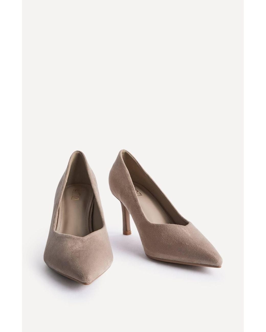 Linzi Gray Sofia Wide Fit Court Heels