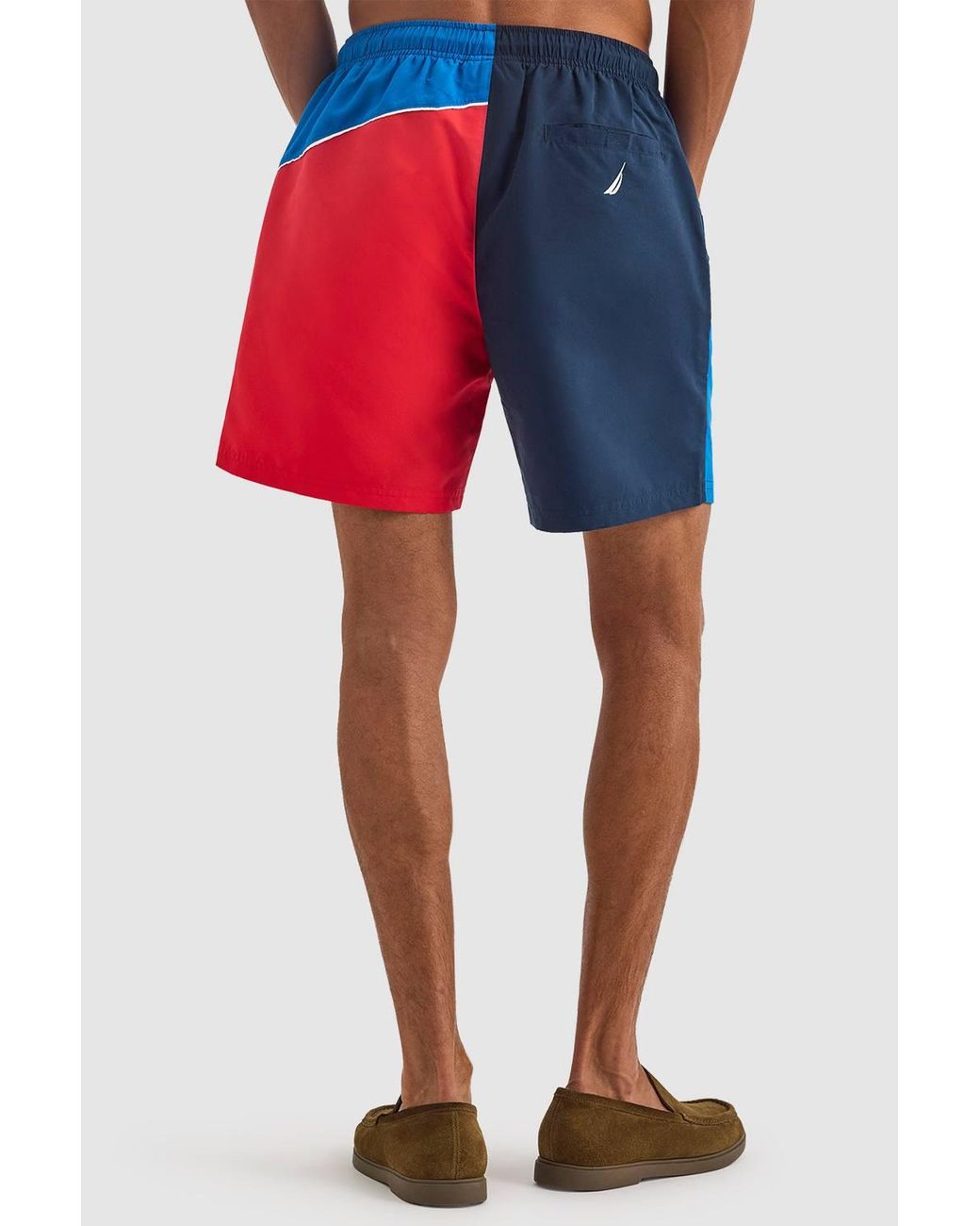 Nautica Blue Mingan Swim Short for men