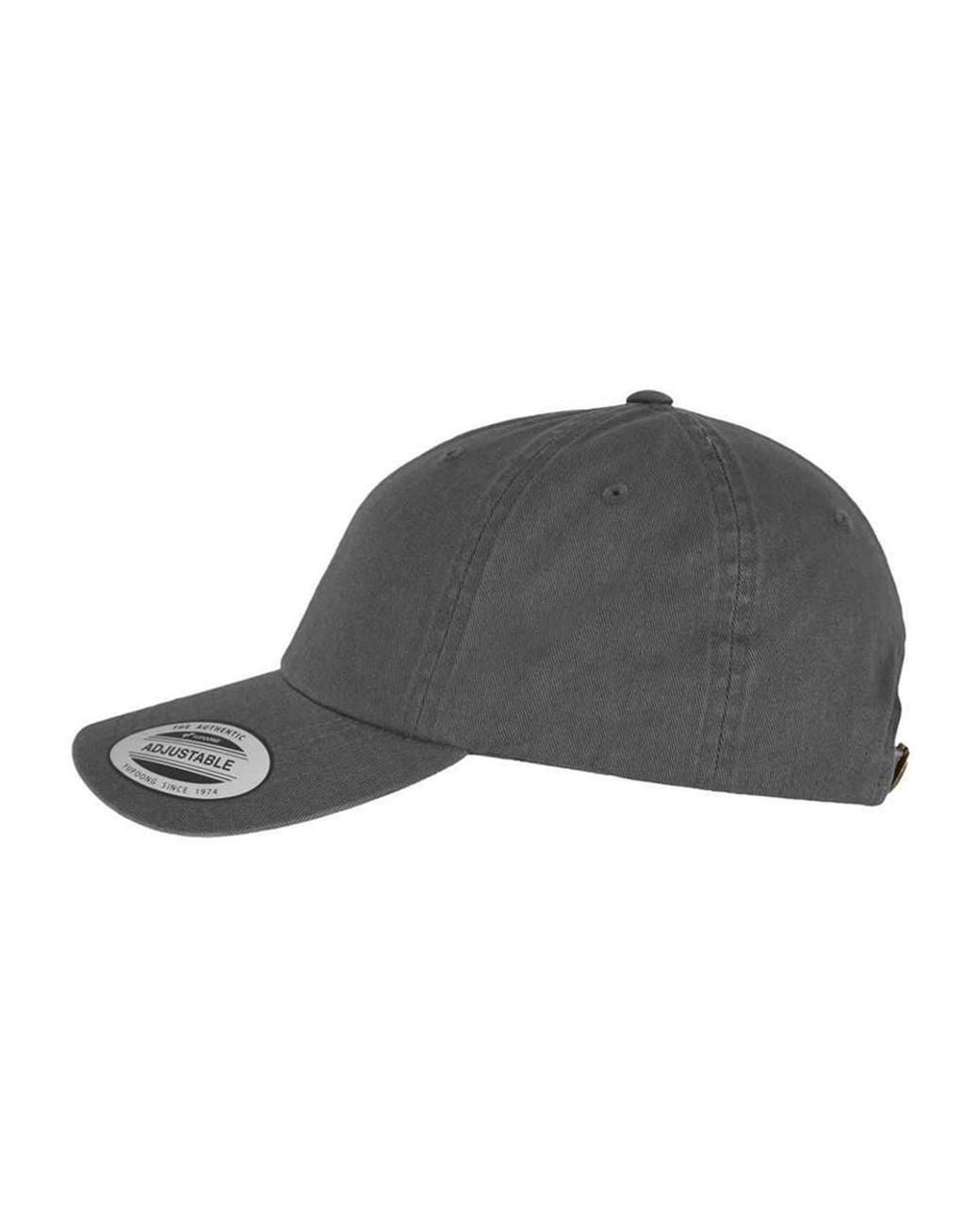 Flexfit Gray Garment Washed Low Profile Baseball Cap for men