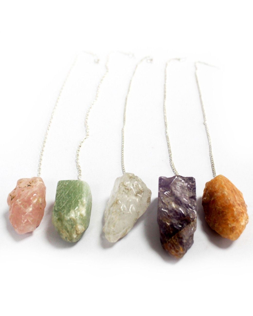 KDMD White Natural Stone Pendulums