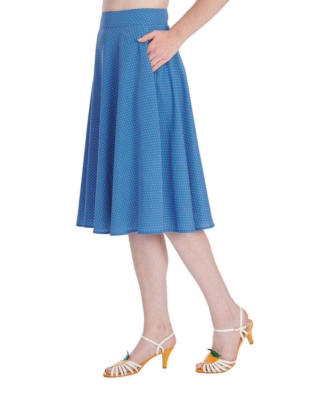 Banned Retro Blue Love Skirt