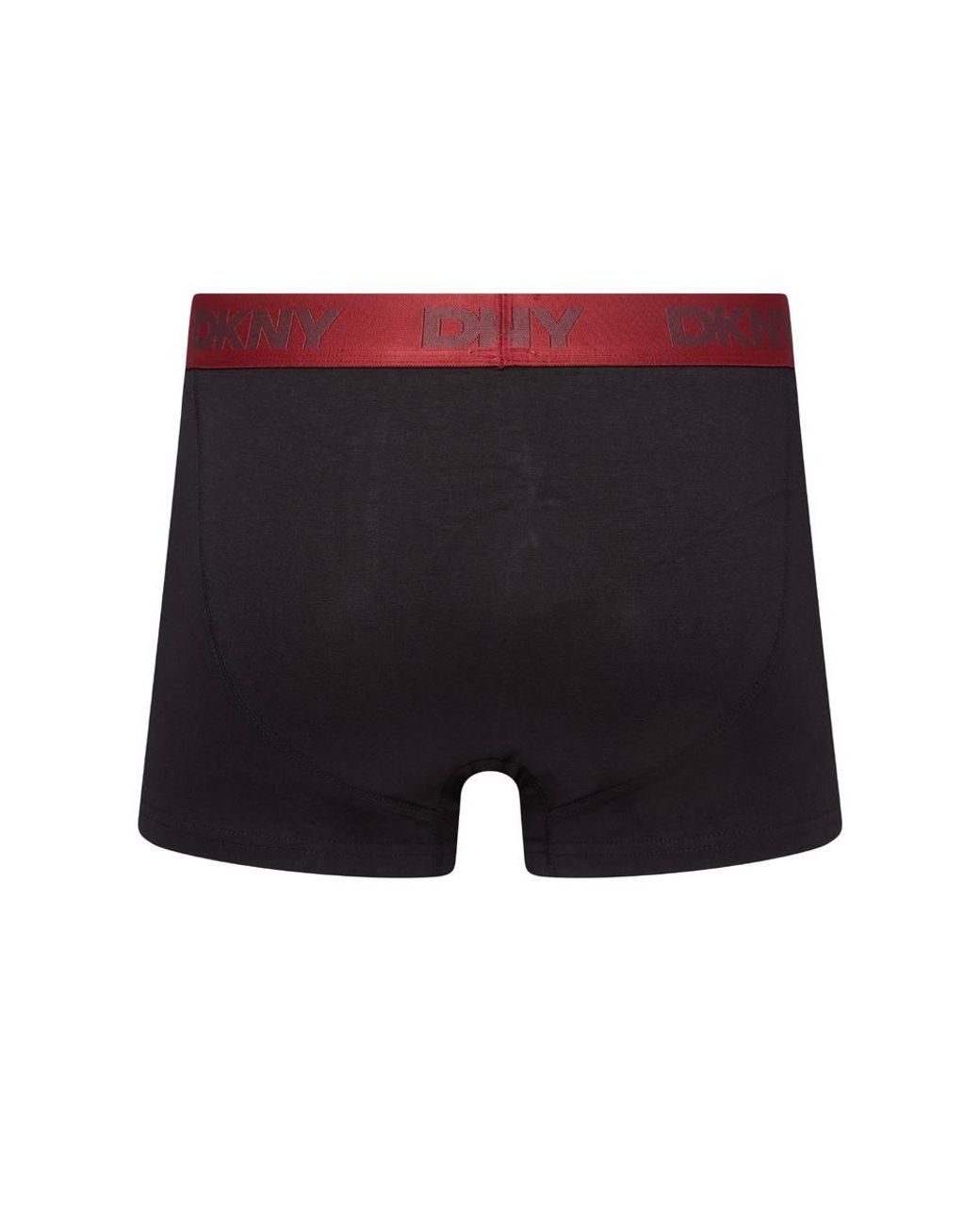 DKNY Black 3 Pack Dothan Trunks for men