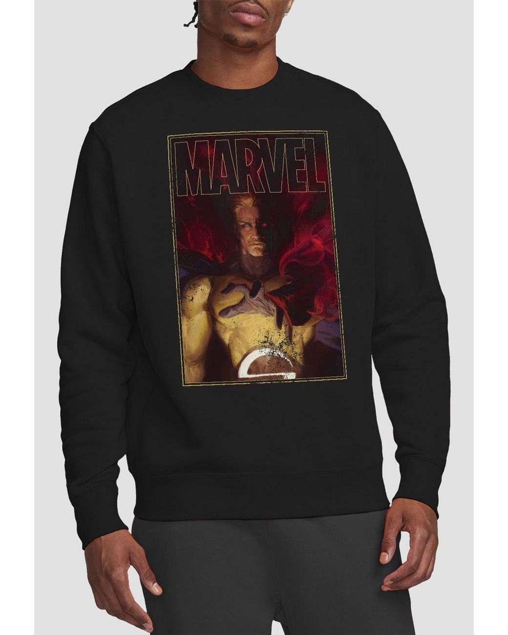 Marvel Black Comics Villain Sentry Void Sweatshirt