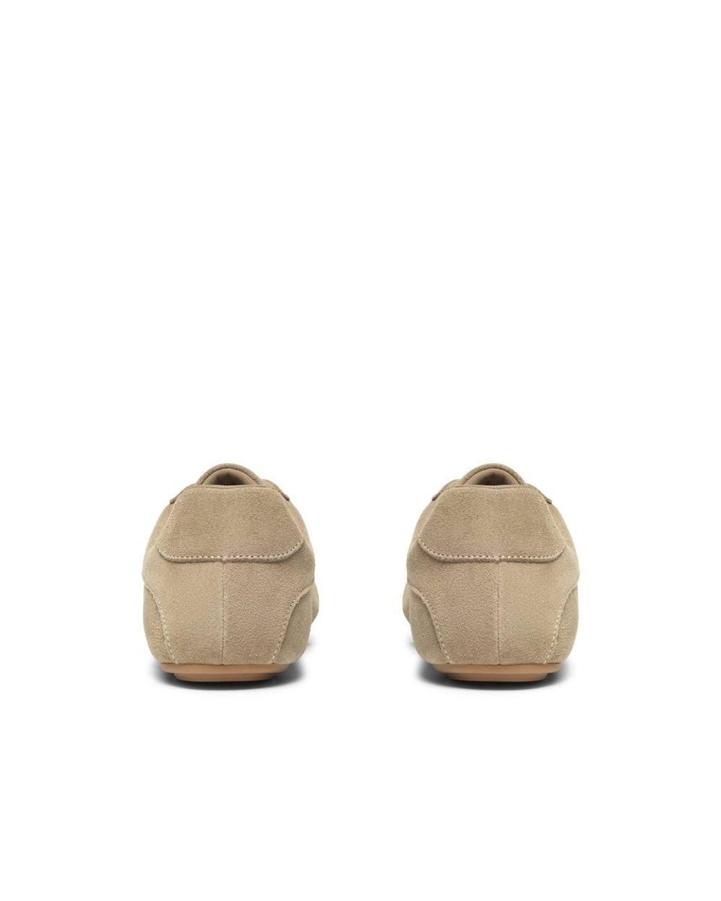 Clarks Brown Railford Lo Sand Suede Trainers, Lace Up for men