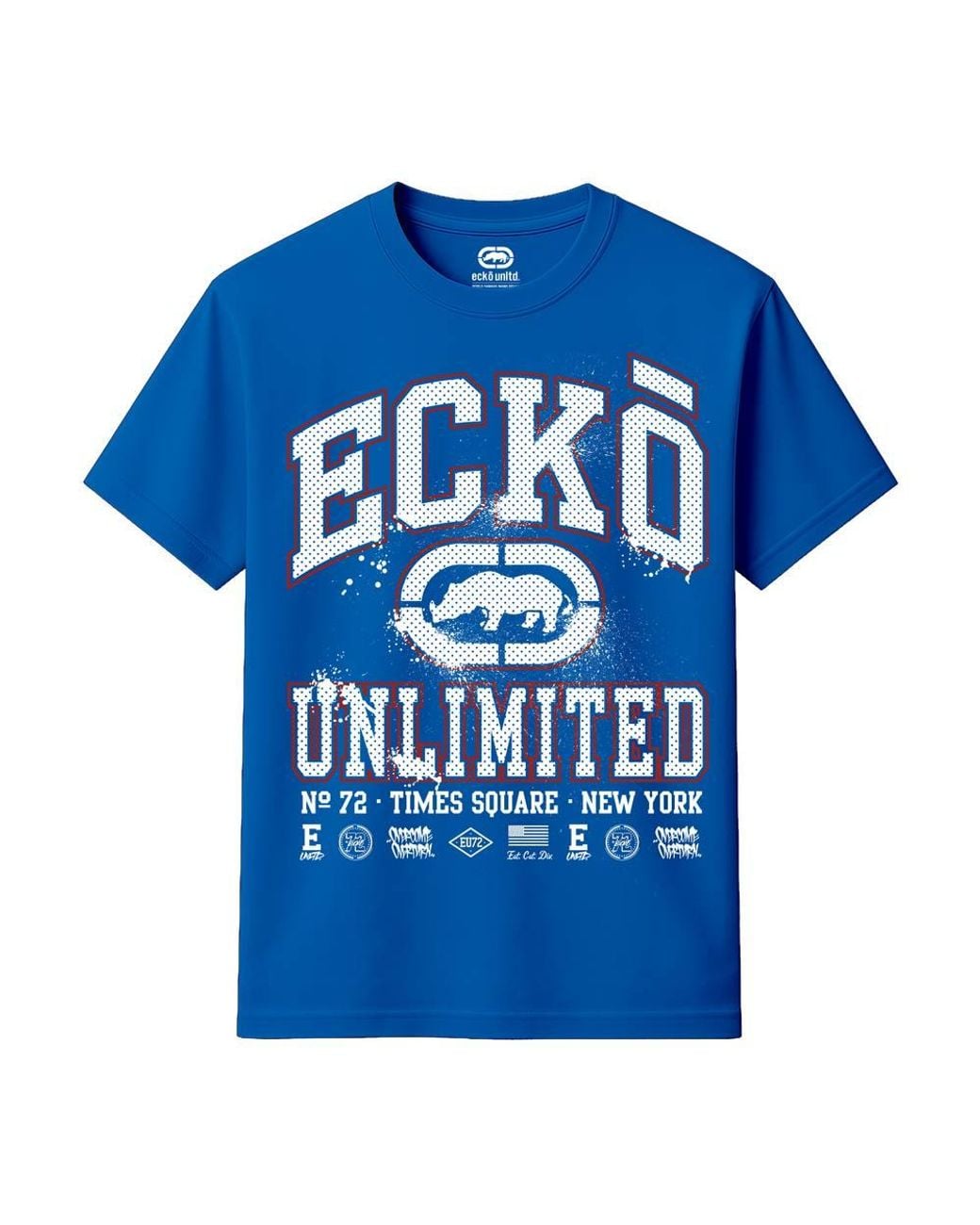 Ecko' Unltd Blue College T-Shirt for men